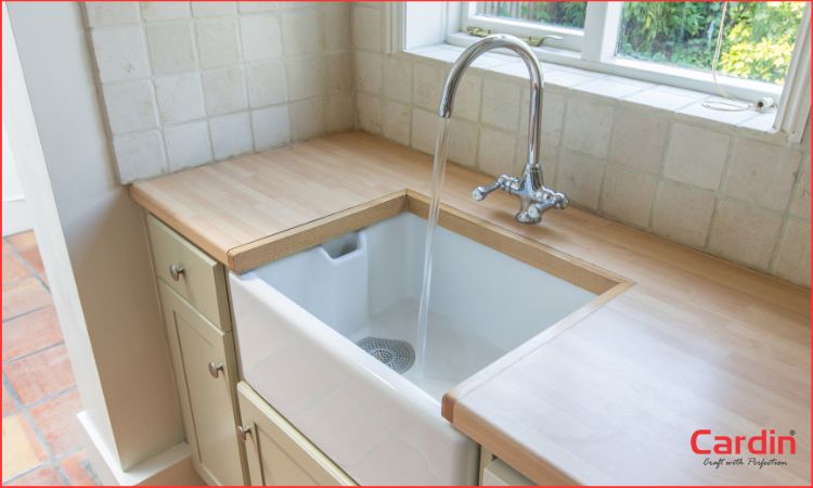 fireclay kitchen sink
