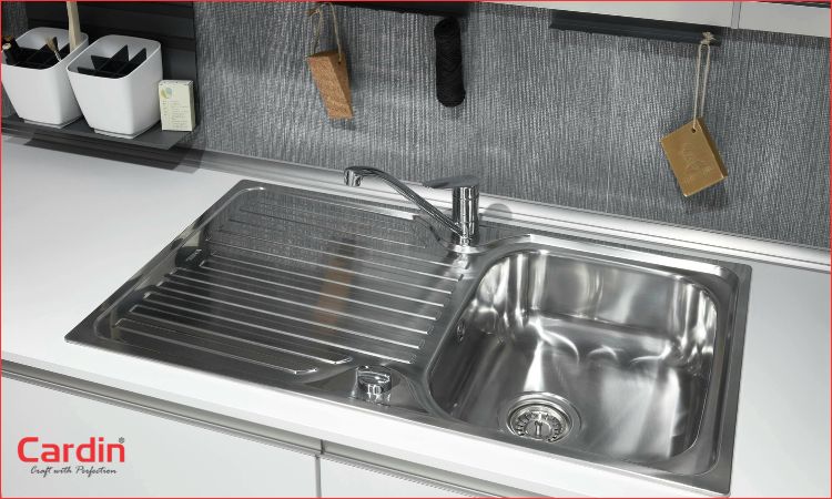 stainless steel kitchen sink