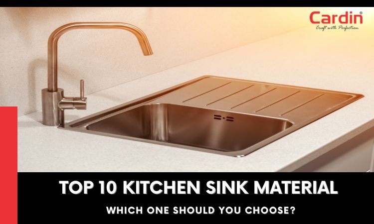 top kitchen sink material