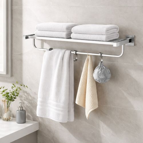 stylish bathroom accessories towel rack