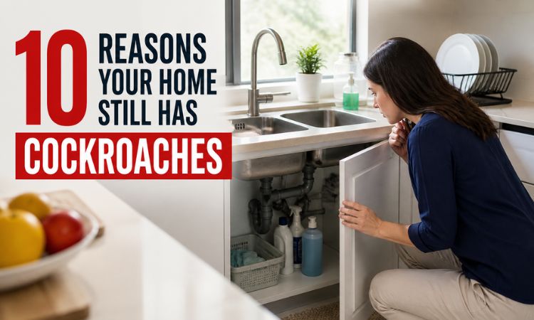 reasons your home still has cockroaches