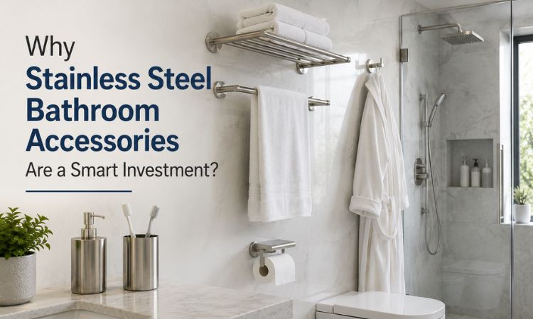 stainless steel bathroom accessories
